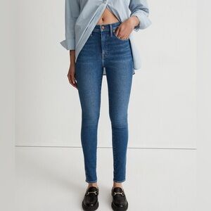 Madewell 10” High Rise Skinny Jeans Size 30 Ret.$138 Size 30